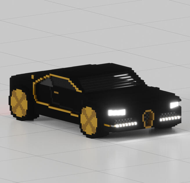 Bugatti Chiron Gold