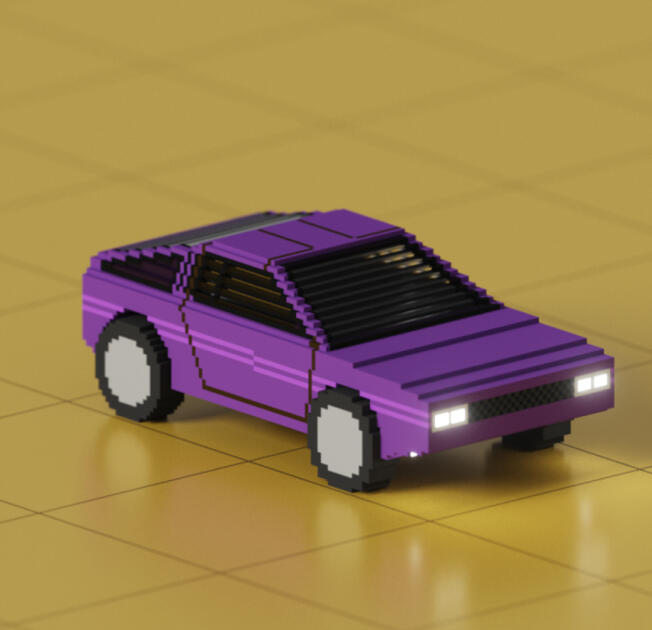 DeLorean Purple