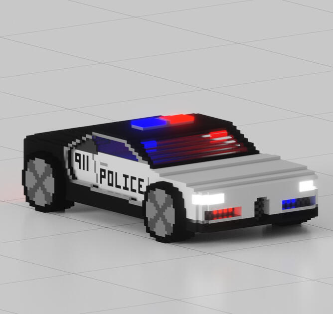 Bugatti Chiron Police