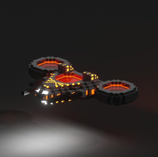 Enemy Tri Drone